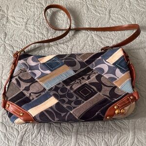 “Coach” patchwork purse